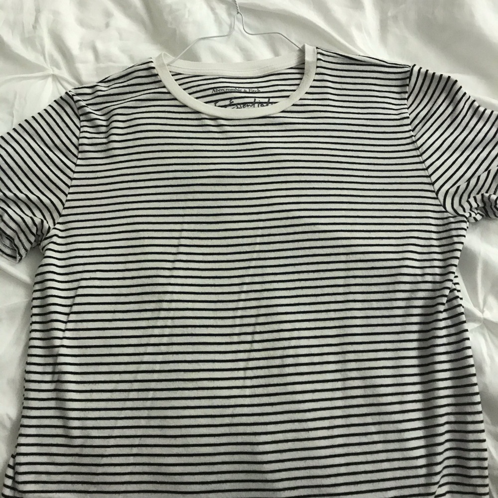 Abercrombie striped shirt
